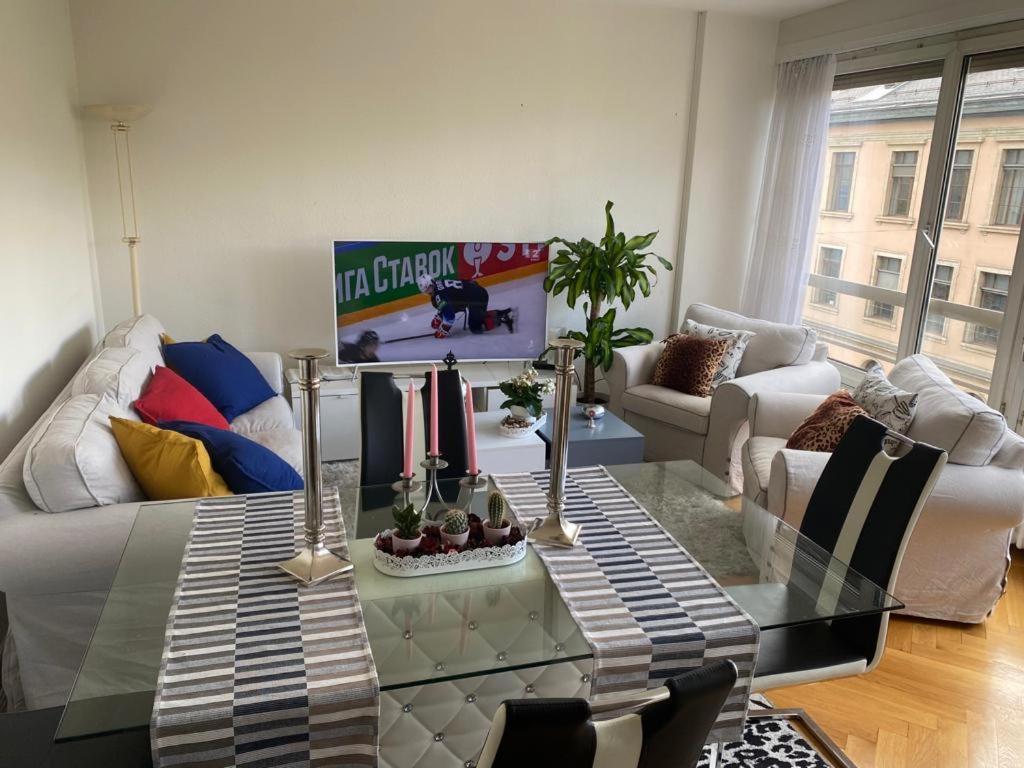 Ferienwohnung Top Place Genf Exterior foto